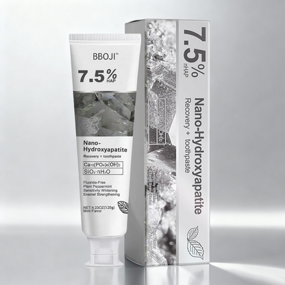 🔥Ends Tonight: Get 60% OFF Before It’s Gone!🎁 BBOJI™ Fluoride-Free Hydroxyapatite Toothpaste – Gentle Whitening &amp; Enamel Strength for Sensitive Teeth