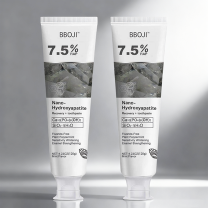 🔥Ends Tonight: Get 60% OFF Before It’s Gone!🎁 BBOJI™ Fluoride-Free Hydroxyapatite Toothpaste – Gentle Whitening &amp; Enamel Strength for Sensitive Teeth