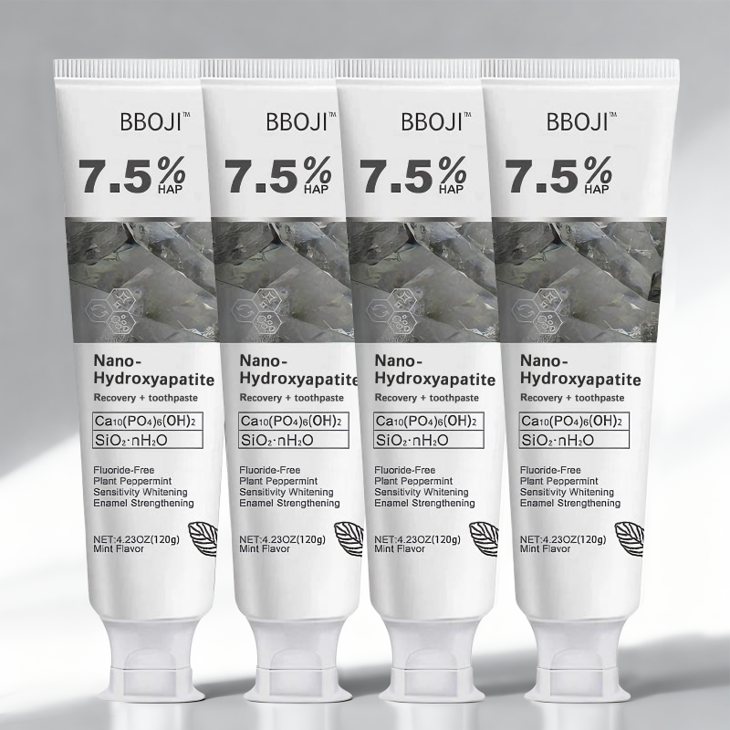 🔥Ends Tonight: Get 60% OFF Before It’s Gone!🎁 BBOJI™ Fluoride-Free Hydroxyapatite Toothpaste – Gentle Whitening &amp; Enamel Strength for Sensitive Teeth
