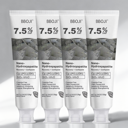 🔥Ends Tonight: Get 60% OFF Before It’s Gone!🎁 BBOJI™ Fluoride-Free Hydroxyapatite Toothpaste – Gentle Whitening &amp; Enamel Strength for Sensitive Teeth