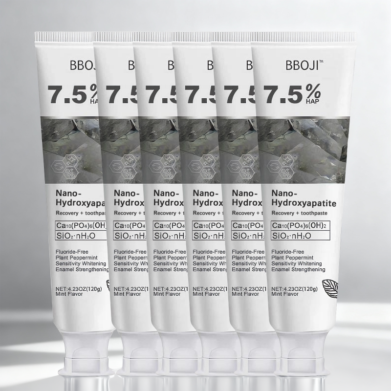 🔥Ends Tonight: Get 60% OFF Before It’s Gone!🎁 BBOJI™ Fluoride-Free Hydroxyapatite Toothpaste – Gentle Whitening &amp; Enamel Strength for Sensitive Teeth