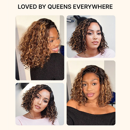 🔥 70% OFF Only 3 Hours Left! Short Styles WON'T Fall Flat! This Bob Wig is Voluminous and Stays Perfect All Day!